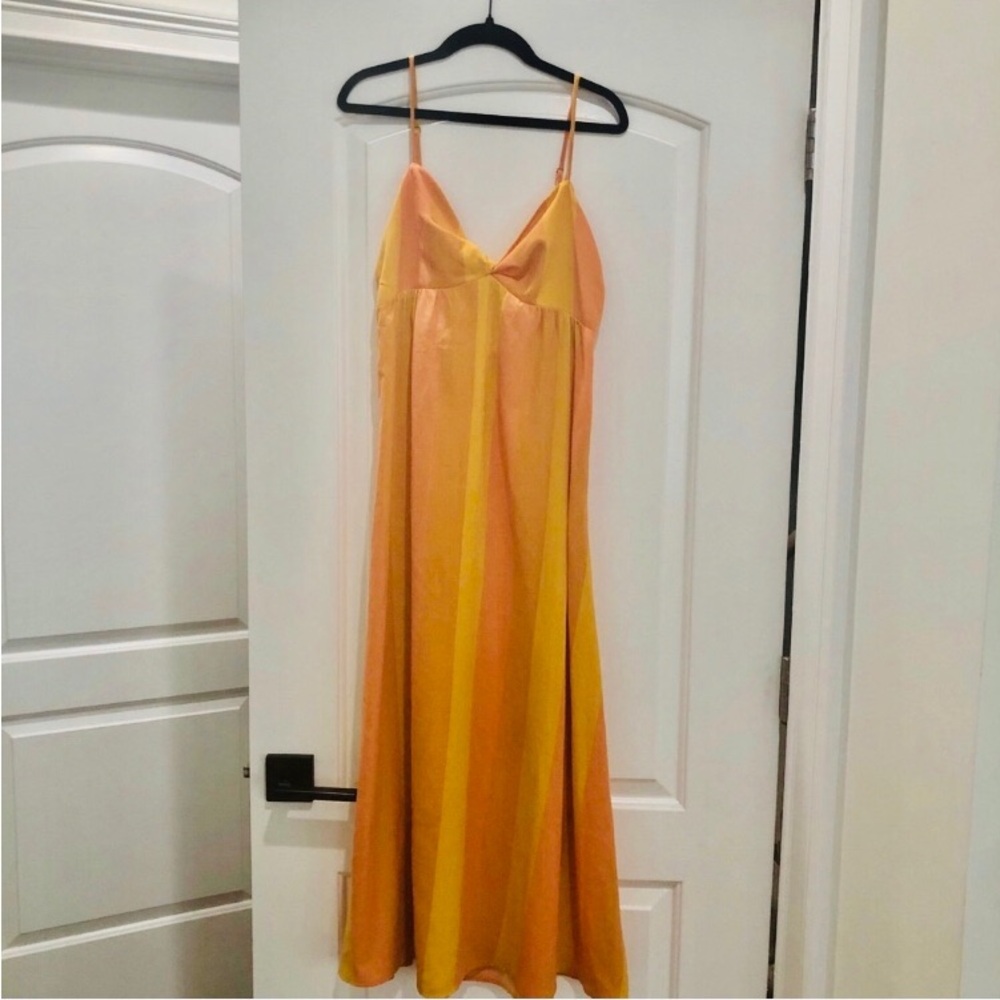 Show Me Your MuMu Orange and Yellow Maxi Dress - Picture 3 of 7